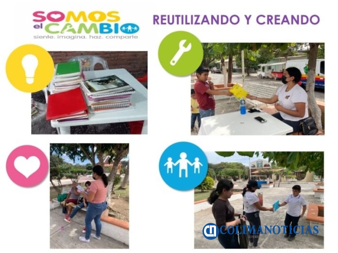Participan estudiantes del Bach 17 en proyecto social