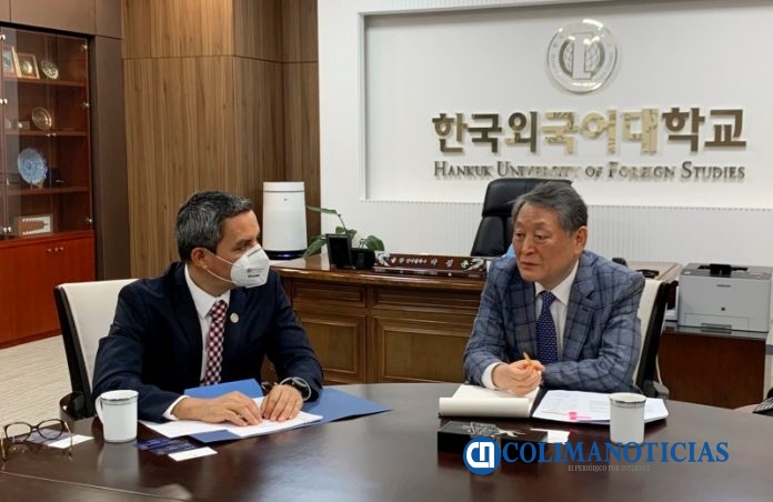 Rector Fortalece alianzas con universidades en Corea del Sur_Rector en la Universidad de Hankuk_b