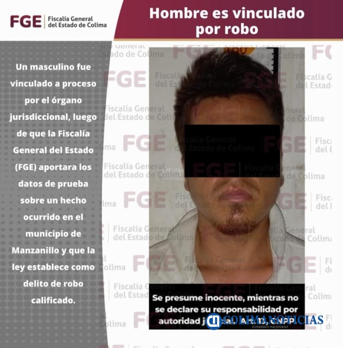 Vinculado robo calificado
