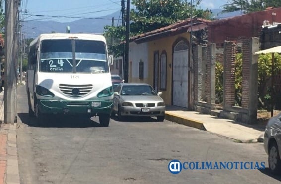 camion urbano de colima