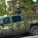 militar armado en colima