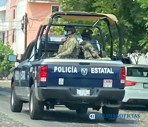militares en patrulla colima