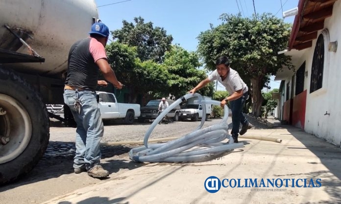 pipas de agua en tecoman