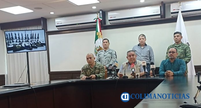 rueda de prensa gobierno colima