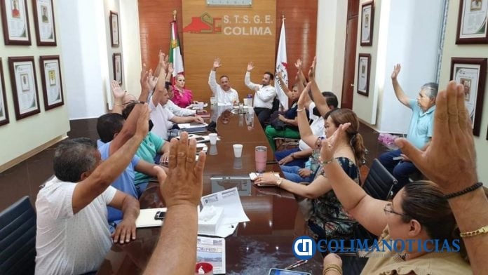 Agremiados al Sindicato estado colima