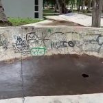 Ayuntamiento de Colima limpia el skatepark de Parque Hidalgo