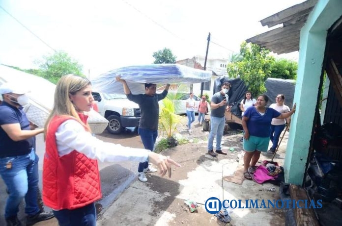 Caos en Colima tras las lluvias torrenciales2