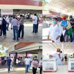 Largas filas y burocratismo en el proceso electivo de Morena
