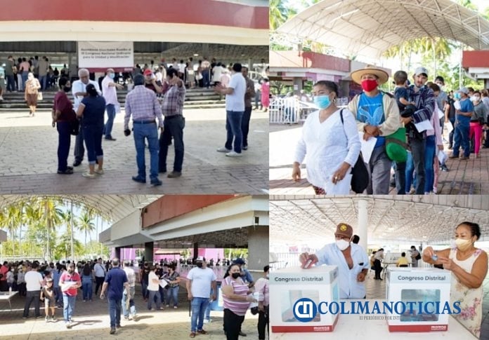 Largas filas y burocratismo en el proceso electivo de Morena