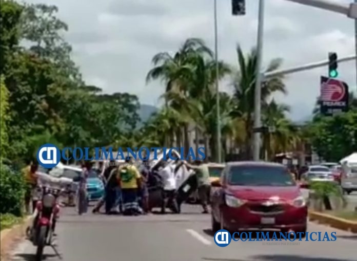 Mototaxi vs auto particular deja una mujer lesionada en el boulevard