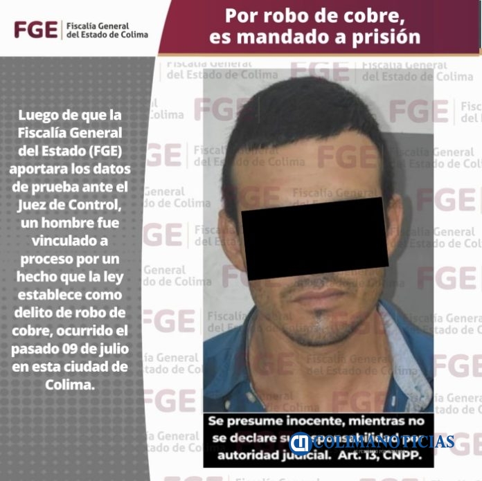 VINCULADO ROBO COBRE