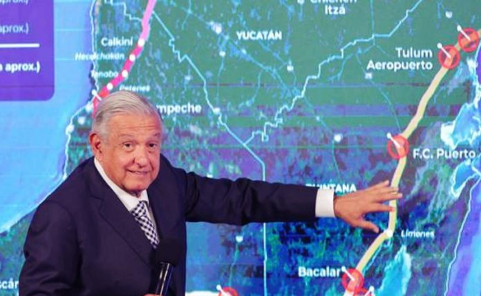 amlo y tren maya
