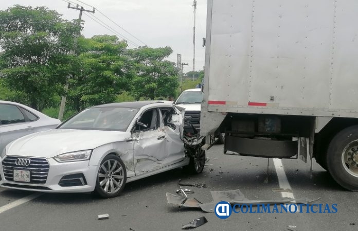 choque en carretera