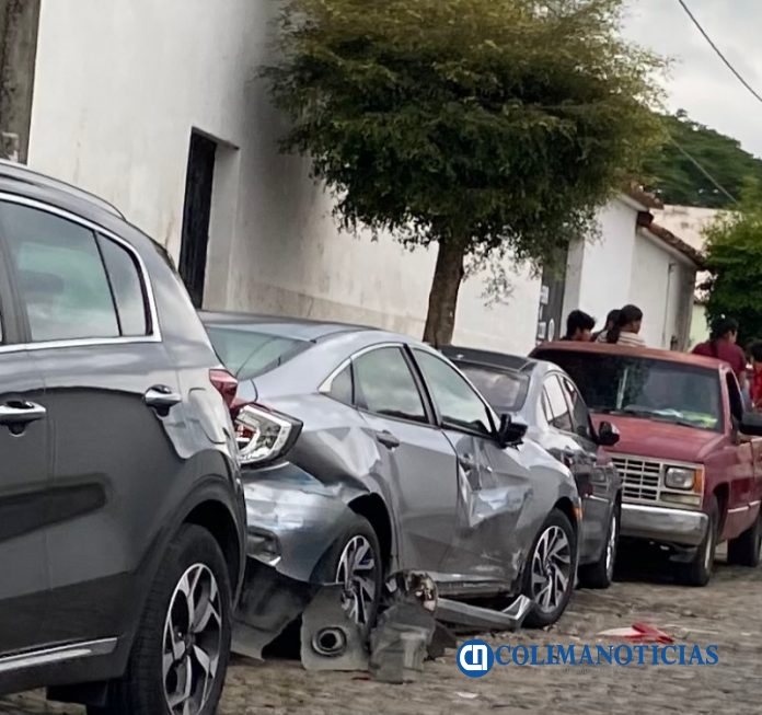 choque en comala