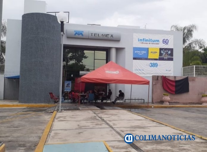 huelga en Telmex