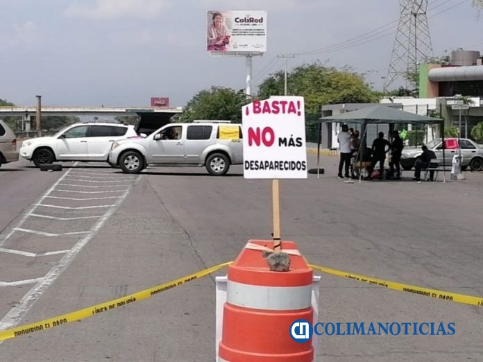 bloqueos carreteros por desparecidos