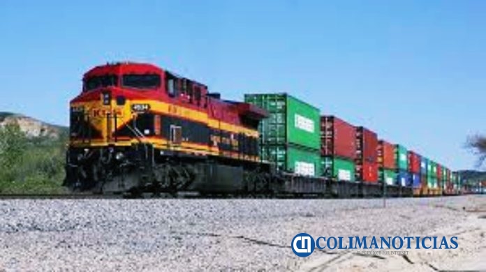 carga ferroviaria a Ferromex en Manzanillo