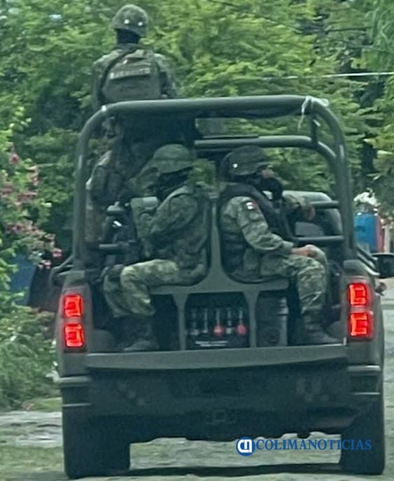 militares en colima