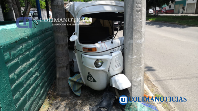 mototaxi choque