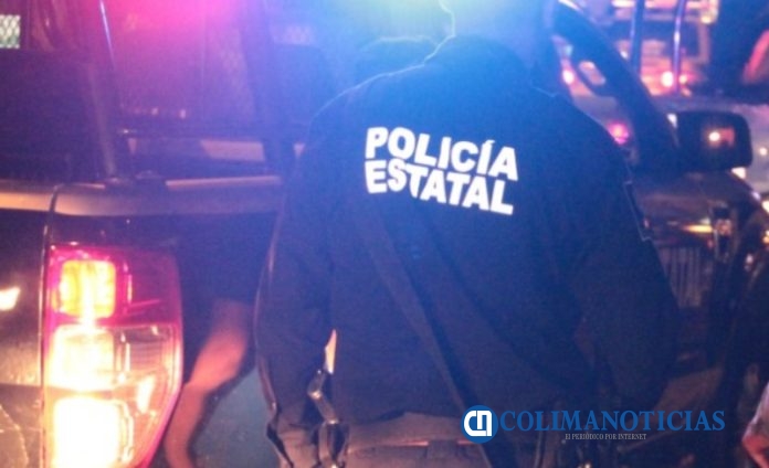 policia estatal de noche