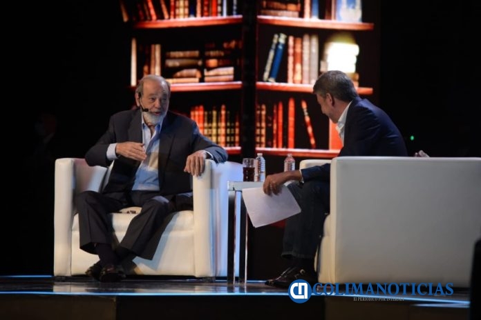 Carlos Slim en evento