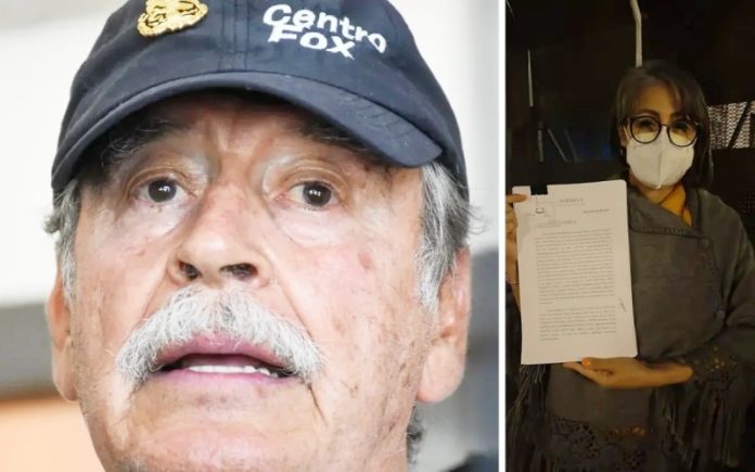 Denuncian penalmente a Vicente Fox; lo acusan de encarcelar sin pruebas a una mujer