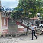 caida de estructuras tras sismo colima
