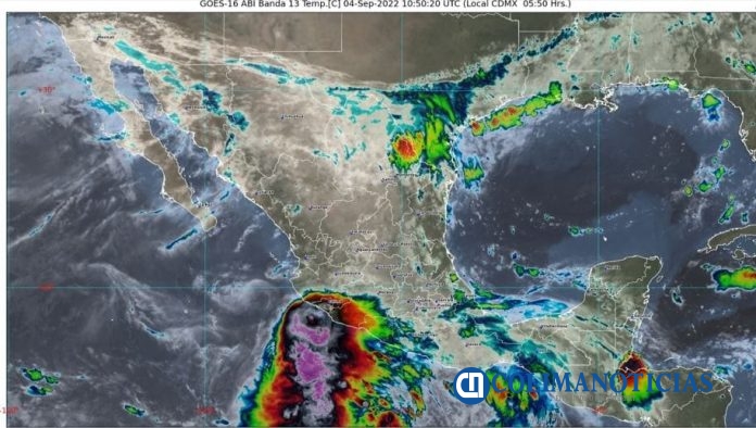 lluvias para colima