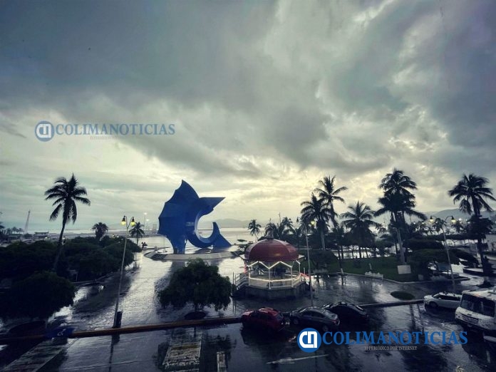 manzanillo nublado
