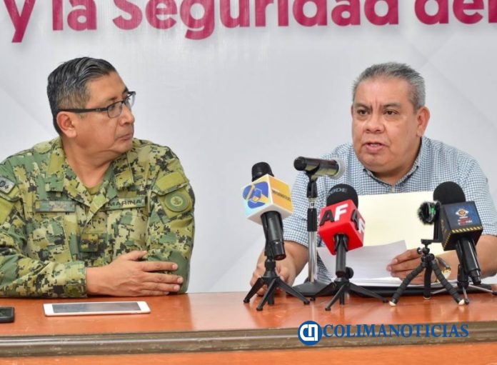 rueda de prensa de seguridad