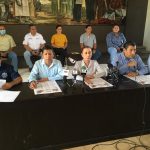 rueda de prensa sobre el grito en la villa