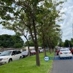 trafico tras sismo en colima