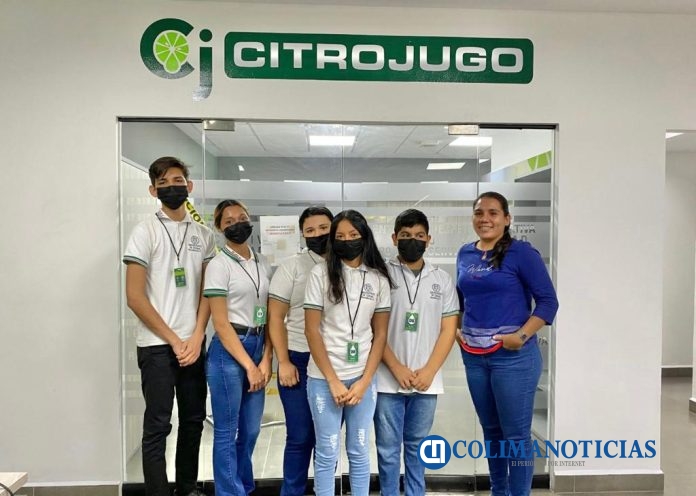 Alumnos del bachillerato 5 visitan instalaciones de la empresa CITROJUGO