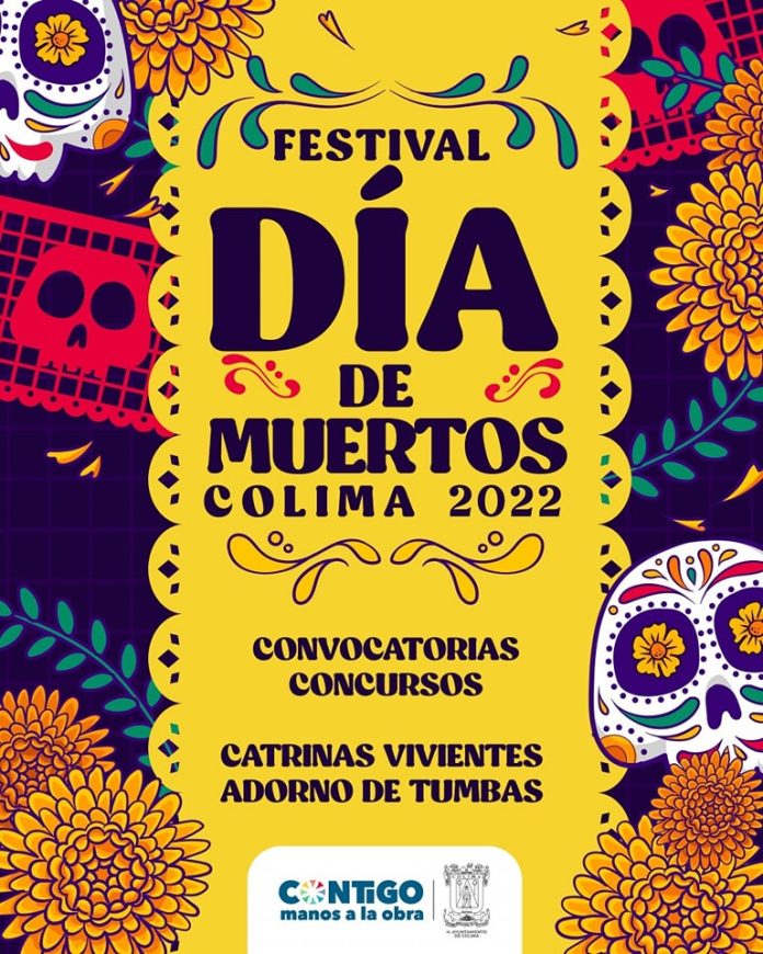 Ayuntamiento de Colima convoca a concursos de Catrinas vivientes y Adorno de Tumbas