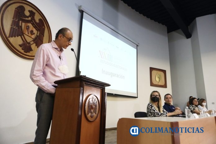 Inauguran el 33 Congreso Internacional de Estudios Electorales_Fernando Faz, consejero del INE