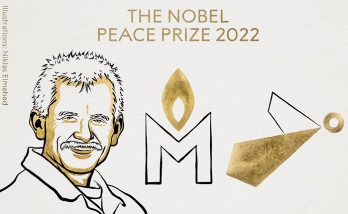Premio Nobel de La Paz al defensor de derechos humanos bielorruso