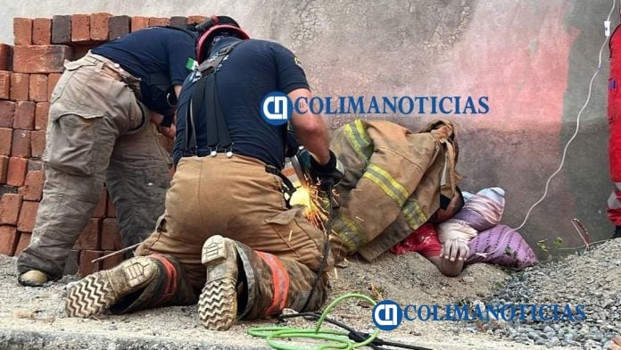 Se incrusta varilla en el hombro de un masculino que estaba trabajando en Santiago