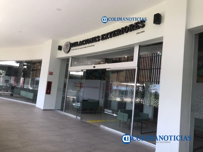 Secretaria de Relaciones Exteriores de Colima en sendera