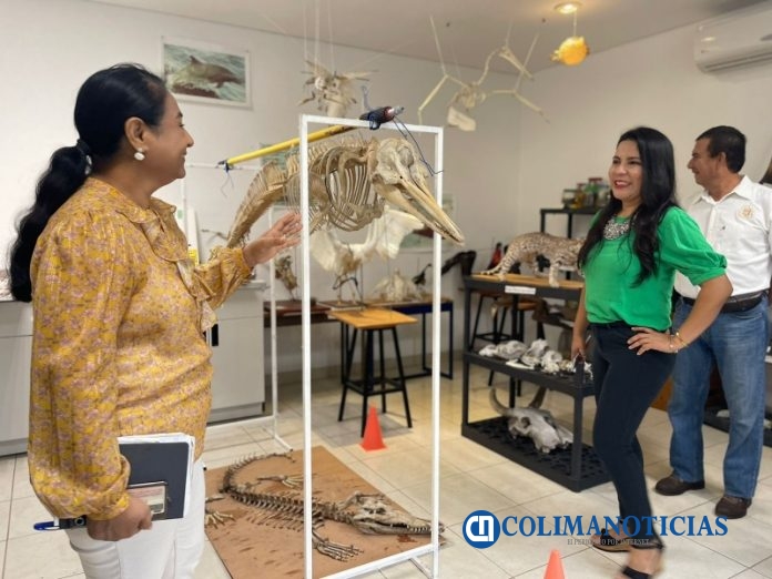 Visita alcaldesa de Manzanillo la Facultad de Ciencias Marinas_c