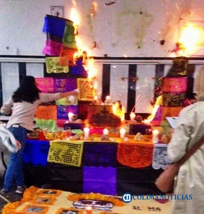 altar de muertos tecoman