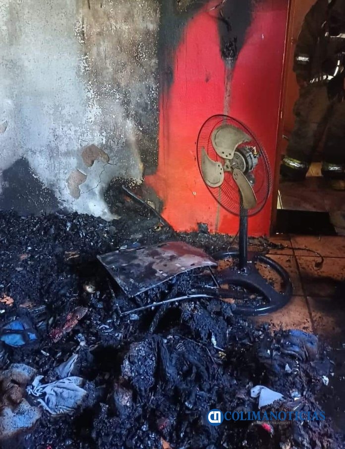 incendio en casa