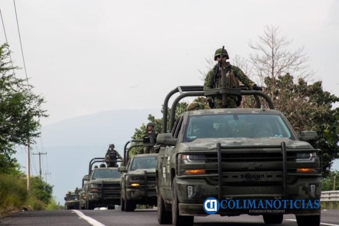 militares en colima
