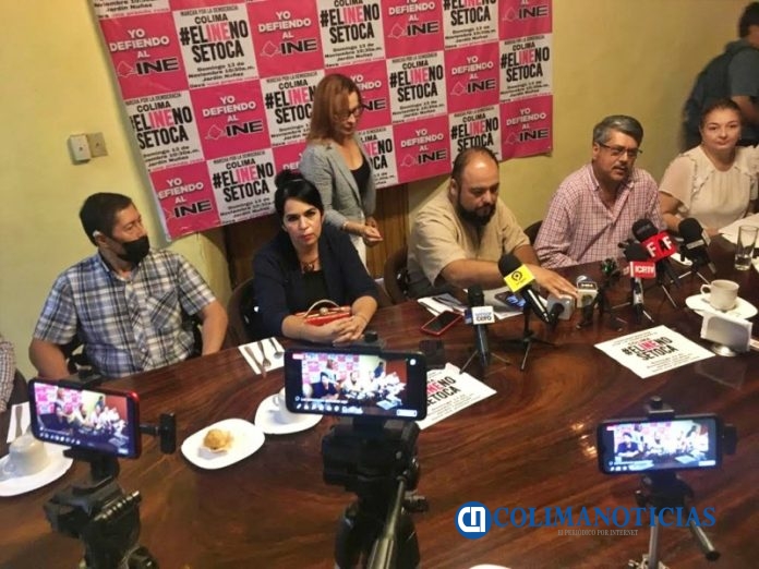 Colima se suma al 'INE no se toca' y realizará marcha el domingo en la capital