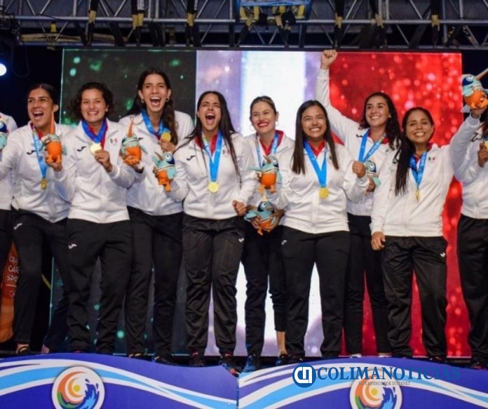 Colimenses llevan a México a ganar oro en Juegos Centroamericanos y del Caribe, en Colombia