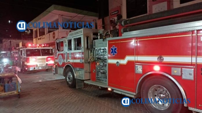 Conato de incendio en el mercado de comidas Los Agachados, en el centro de Manzanillo2