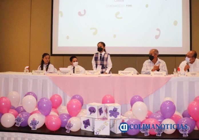 El INE en Colima llevó a cabo la deliberación de resultados de la 'Consulta Infantil y Juvenil 2021'