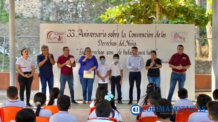 Programa Pannar realiza en Armería conferencia 'Los derechos de las niñas, niños y adolescentes'