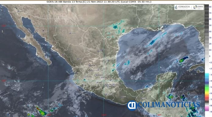 Pronostican lluvias aisladas y temperaturas de 35 a 40°C hoy en Colima