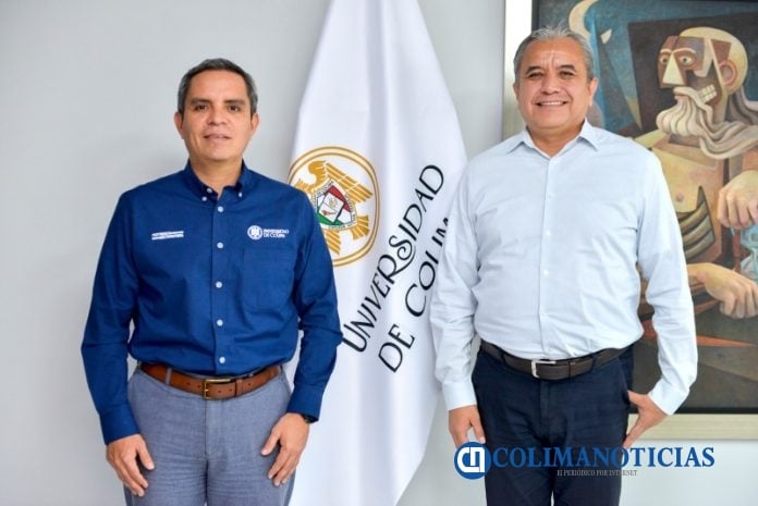 Realiza secretario de Desarrollo Económico Francisco Rodríguez visita al rector_b