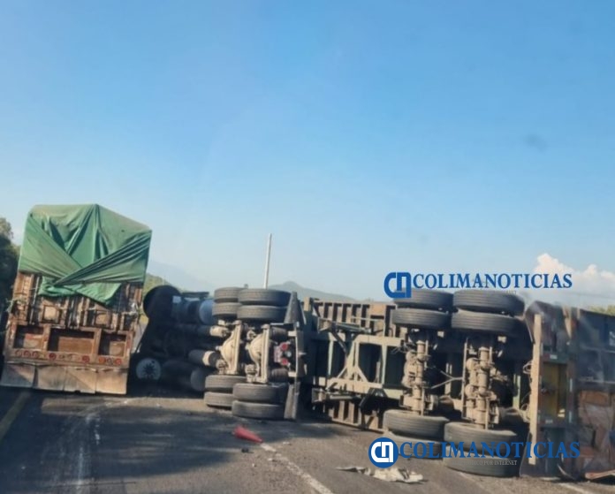 Reportan accidente en la autopista, a la altura de La Calera
